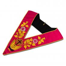 Rose Croix 18th Degree Collar Hand Embroidered 