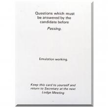 Emulation Question Card (passing)