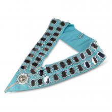 Craft Chain Collar  Silverplated & Mounted - Double Row