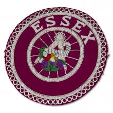 Craft Stewards Badge Crimson & Silver