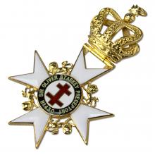 Kt Past Preceptor & Prior's Collarette Jewel      (With Name)