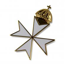 Knights Malta Priors Cap Badge Loose