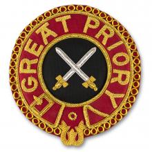 Knights Malta Great Priory Mantle Badge