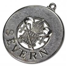 Allied District G. Officer Collar Jewel -  Name Of District
