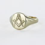 Fixed Head Gold Rings