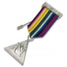 Ram Pcn Breast Jewel Silverplated