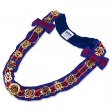 R.a. Deputy Grand Superintendent Chain - Mounted with Shoulder Bows