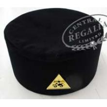 Rose Croix 33rd Degree Cap With Badge