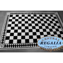 Carpet - Black & White -  Size 8' X 12'