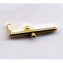 Craft 'two Ball Cane' Lapel Pin