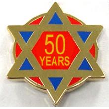 Lapel Pin - Ra 50 Year