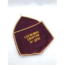 Royal Arch Alms Bag With Embroidered Chapter Number